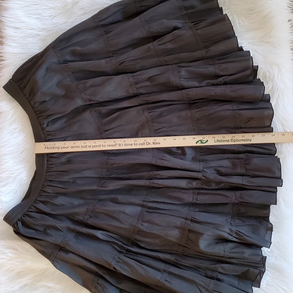 Trend-a-Porter - Cute Black Tiered Ruffled Skirt - Picture 5 of 11